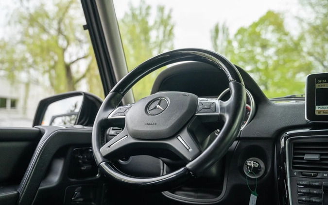 Mercedes-Benz Klasa G cena 299900 przebieg: 73538, rok produkcji 2013 z Bodzentyn małe 352